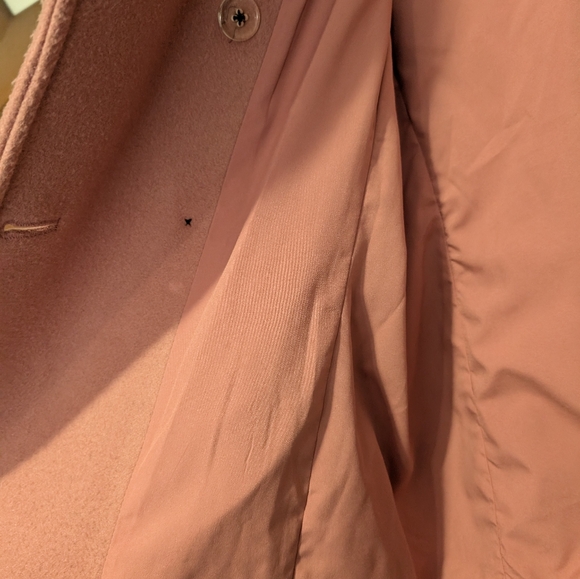 Women's Peacoat size medium, Mauve/Pink - Picture 5 of 5
